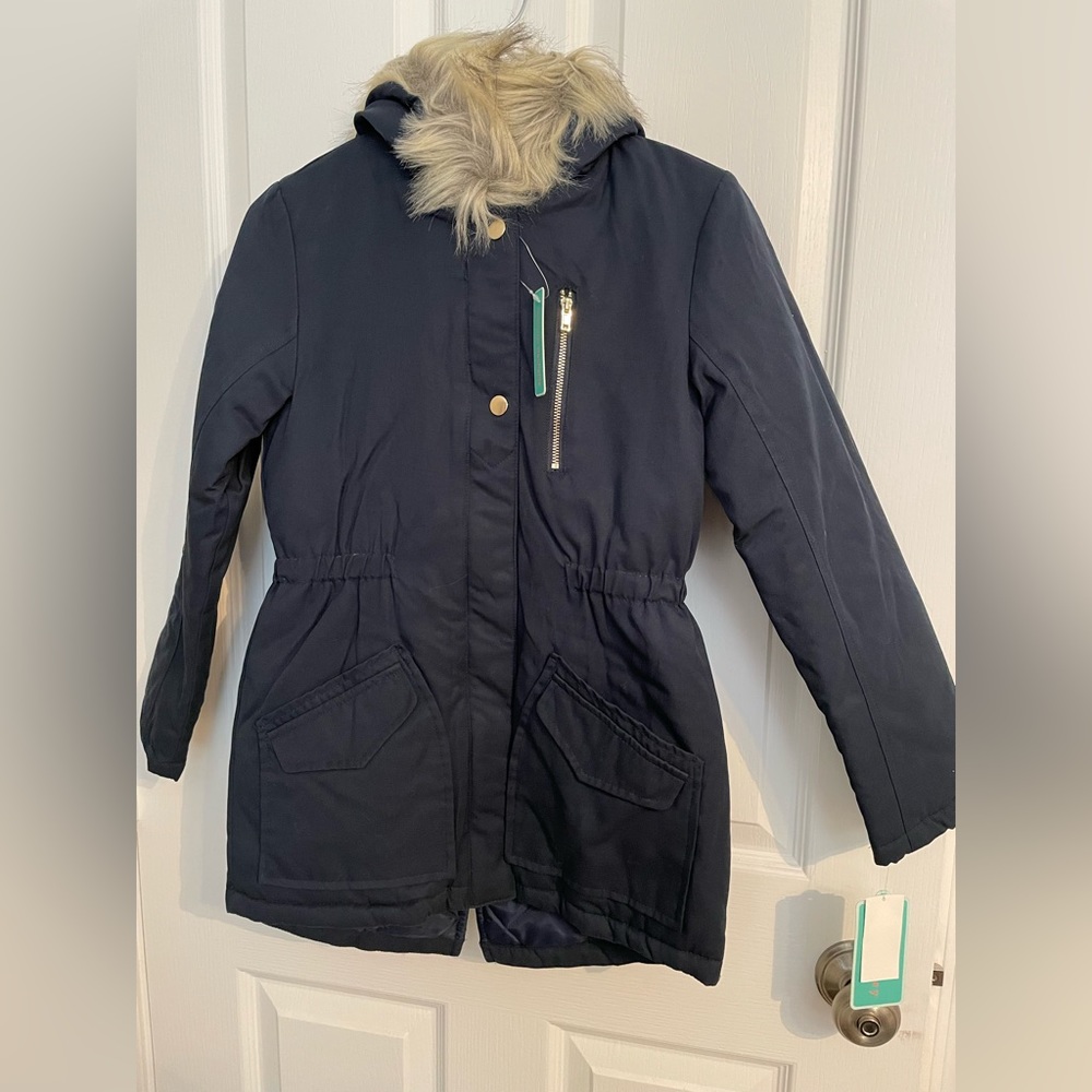 Copper Key Girls navy Coat